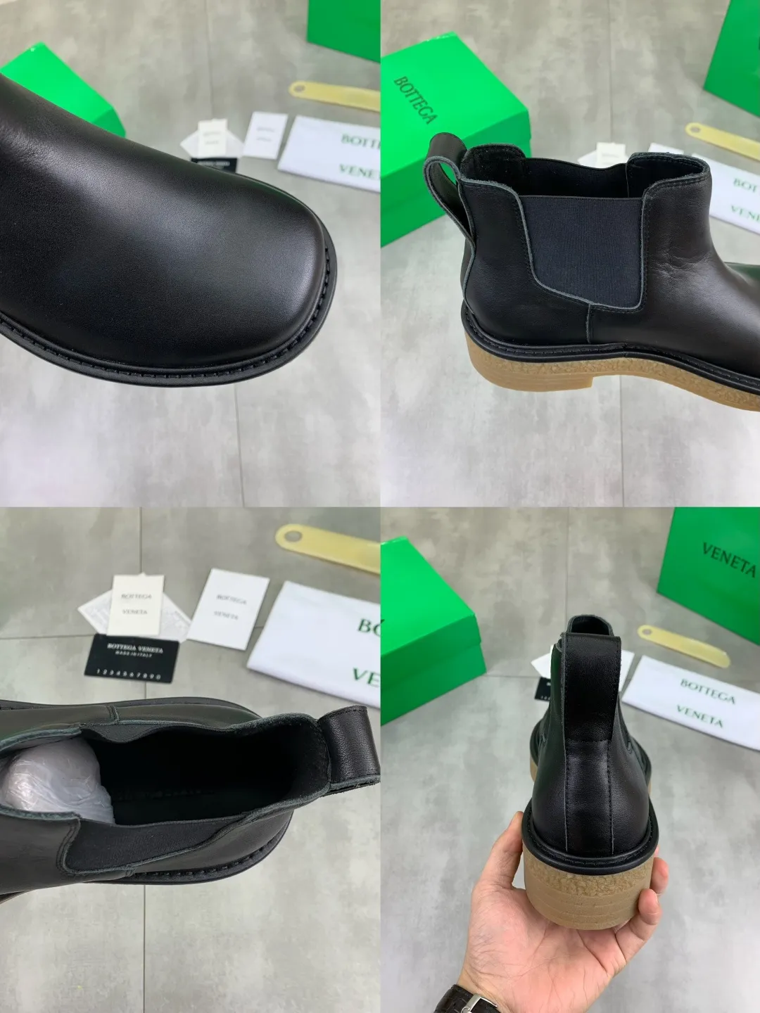 Men's men's shoes 💰P740 New model 💰 Top quality (beef tendon outsole series) 💎💎💎 BOTTEGA VENETA official website synchronizes the latest model, top version of the market's highest version of BV business leather shoes, accept material comparison, shoe type comparison, process comparison, practical and texture, versatile, suitable for any occasion, the more you look at it, the more flavorful it becomes. Pure hand-woven craftsmanship - upper material, imported original hand-woven calfskin - high-quality water-dyed sheepskin lining - original private model customized beef tendon outsole -Size: female 35-39 (34 40 customized) male 39-44 (38 45 customized) Comes with original BV green box, complete packaging.